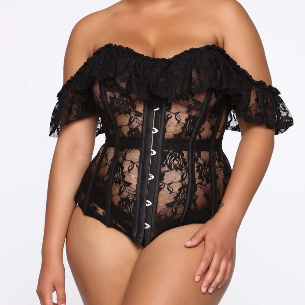 Lace corset